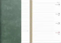 Kalender 2025 Senator A5 Twist grön