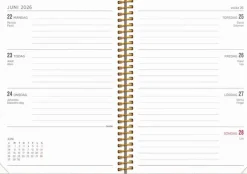 Kalender 2025-2026 Senator A6 Twist mocca