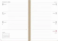 Kalender 2026 Senator A5 Twist rosa