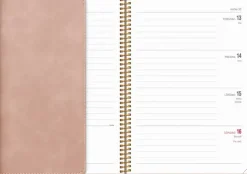 Kalender 2026 Senator A5 Twist rosa
