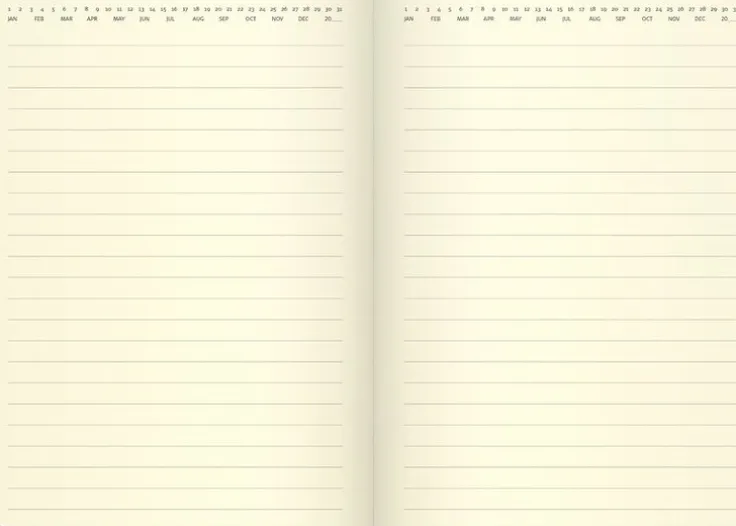 Kalender 2025 Stor Veckokalender Forma Deluxe brun