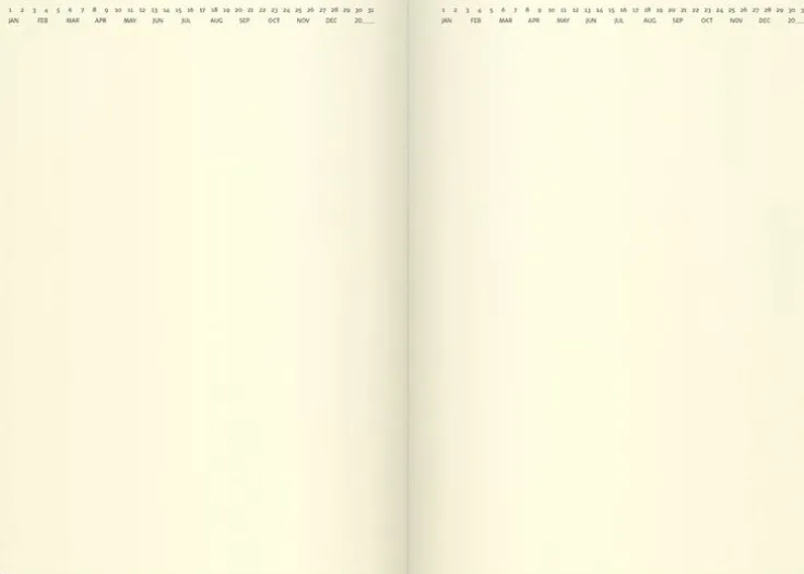 Kalender 2025 Stor Veckokalender Forma Deluxe brun