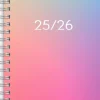 Kalender 2025-2026 Study A6 Fade