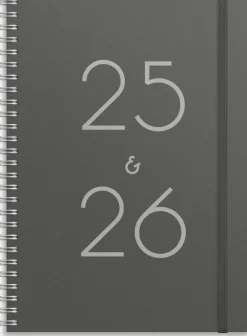 Kalender 2025-2026 Study A5 Stone