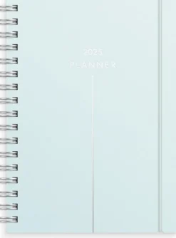 Kalender 2025 Weekly A6 Story blå