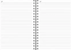 Kalender 2026 Weekly A6 Textile svart