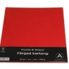 Kartong A4 300g 10 ark röd