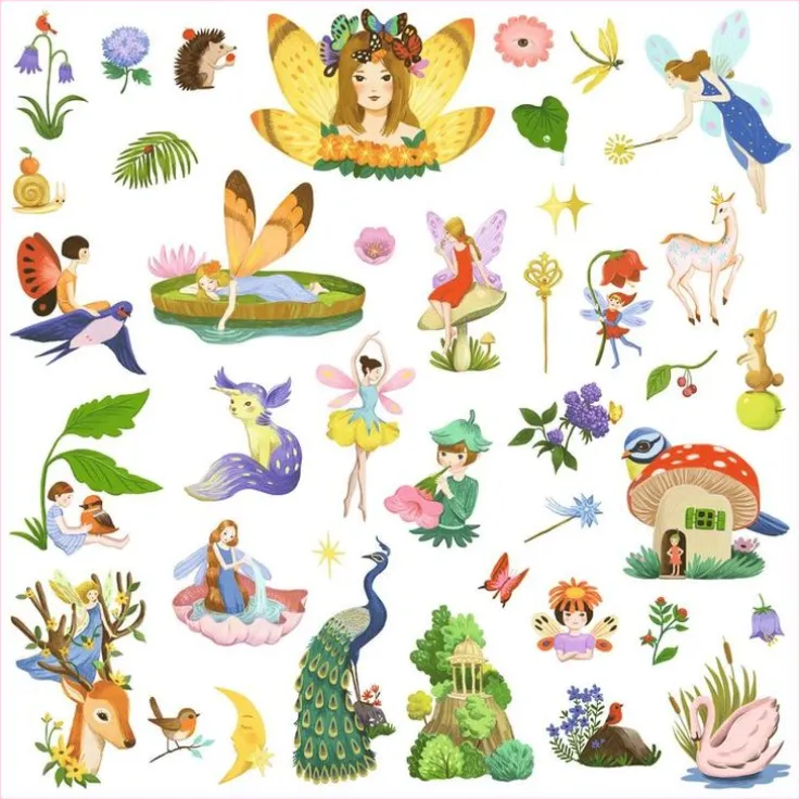 Klistermärken - Fantasy