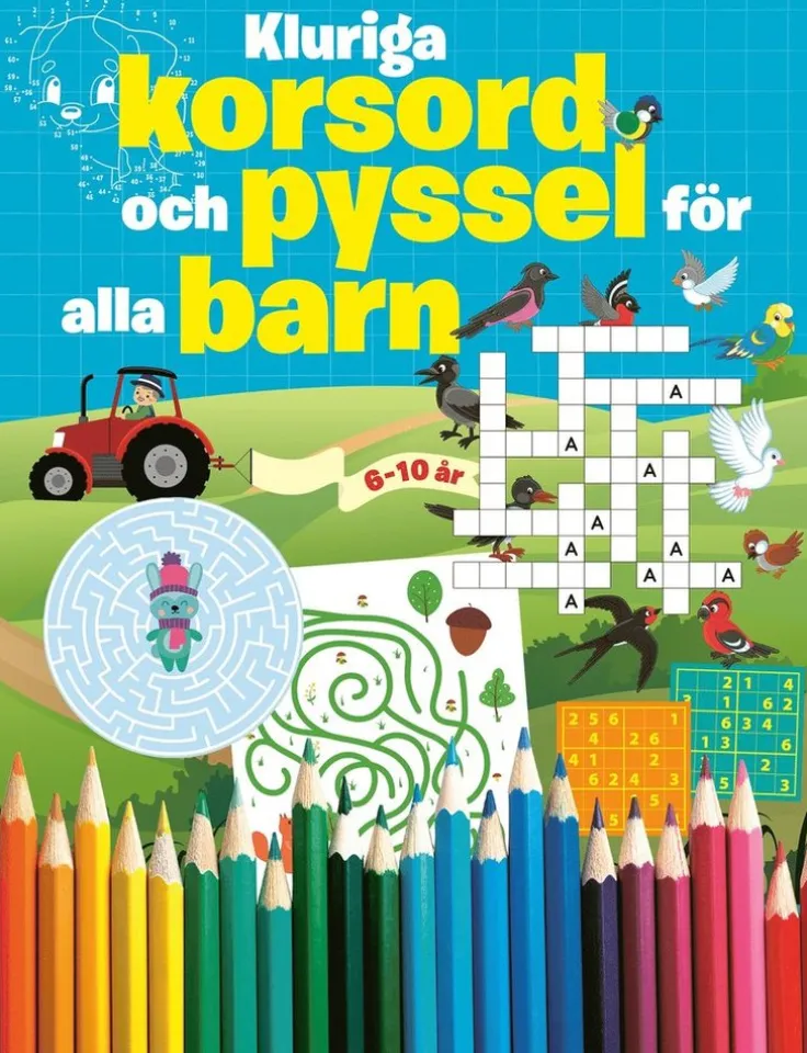 Kluriga korsord och pyssel för alla barn