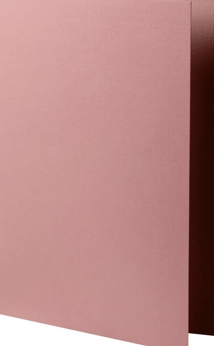 Kort A5 dubbla 5-pack dimrosa