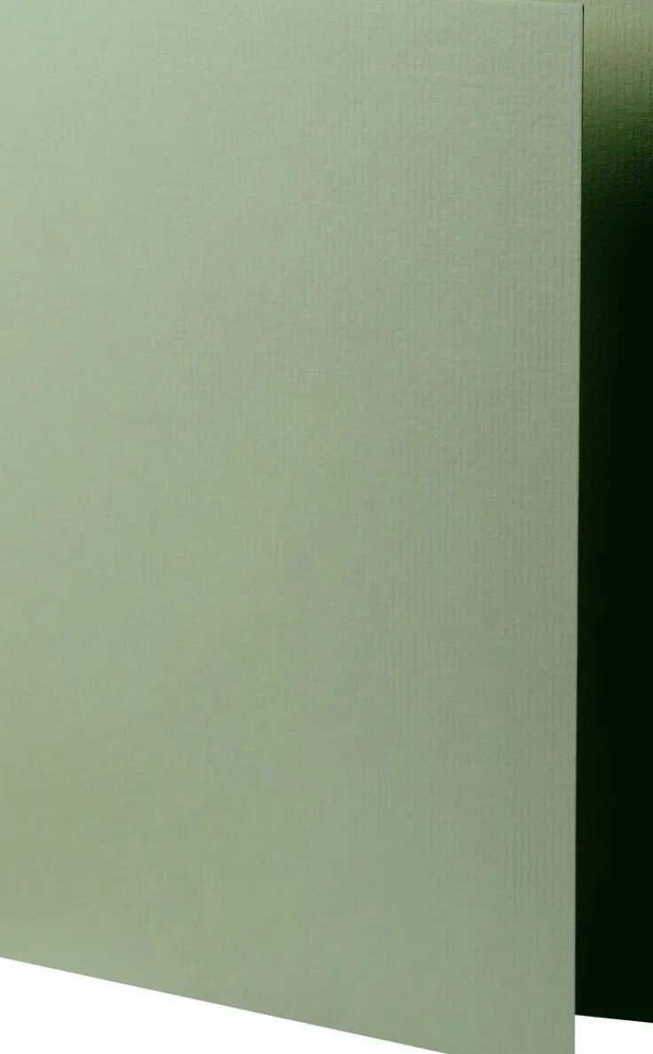 Kort A5 dubbla 5-pack ljusgrön