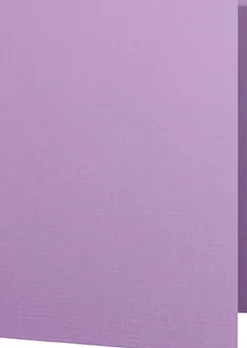 Kort A6 dubbla stående 5-pack ljuslila