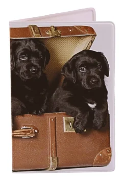 Kortfodral Plånka Hundvalpar