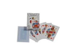 Kortlek 100% plast svenska figurer