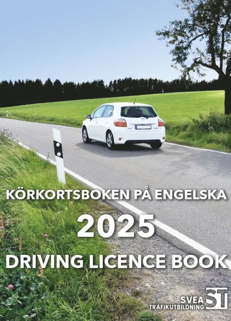 Körkortsboken på Engelska 2025 / Driving licence book