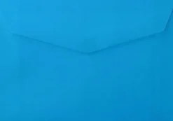 Kuvert C6 5-pack azurblå