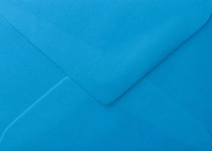 Kuvert C7 5-pack azurblå