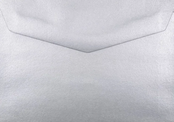 Kuvert C6 5-pack silver