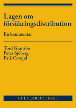 Lagen om försäkringsdistribution : en kommentar