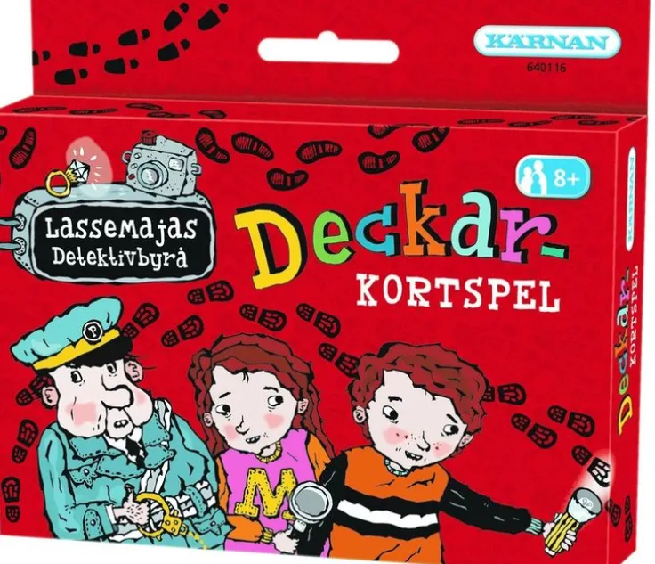 Lassemaja deckarkortspel