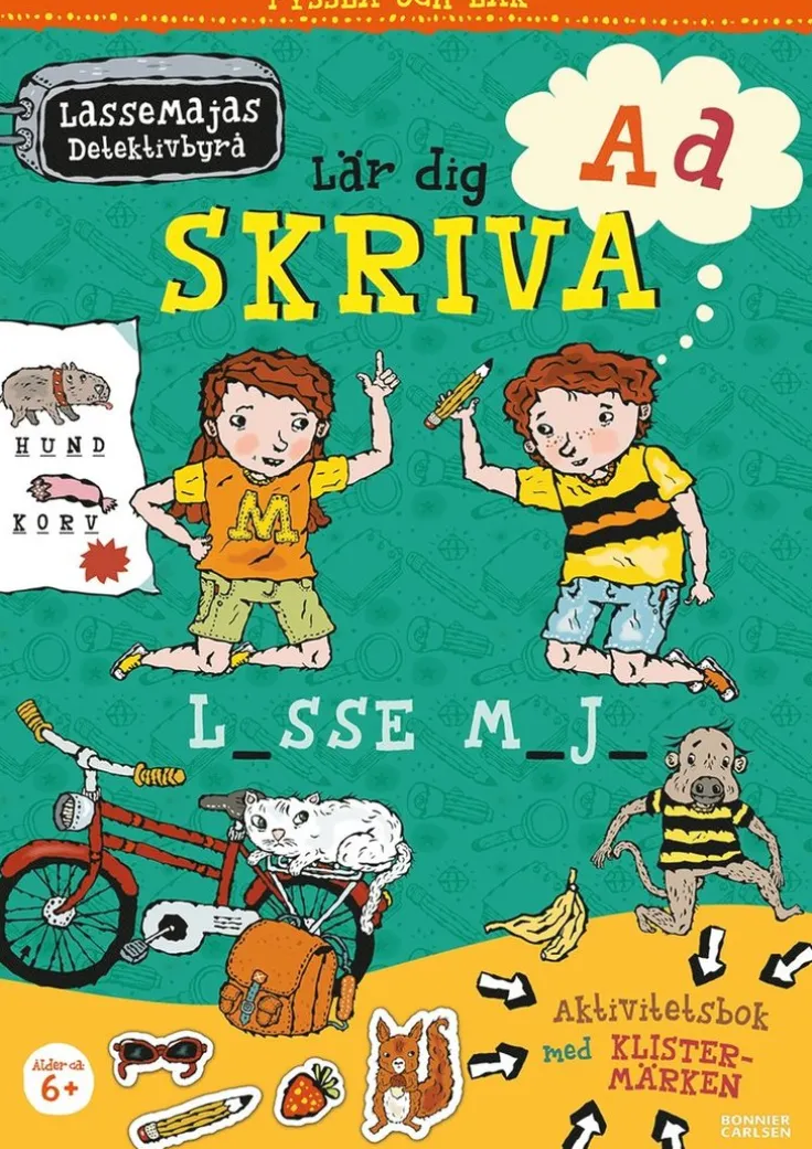 LasseMajas detektivbyrå lär dig skriva