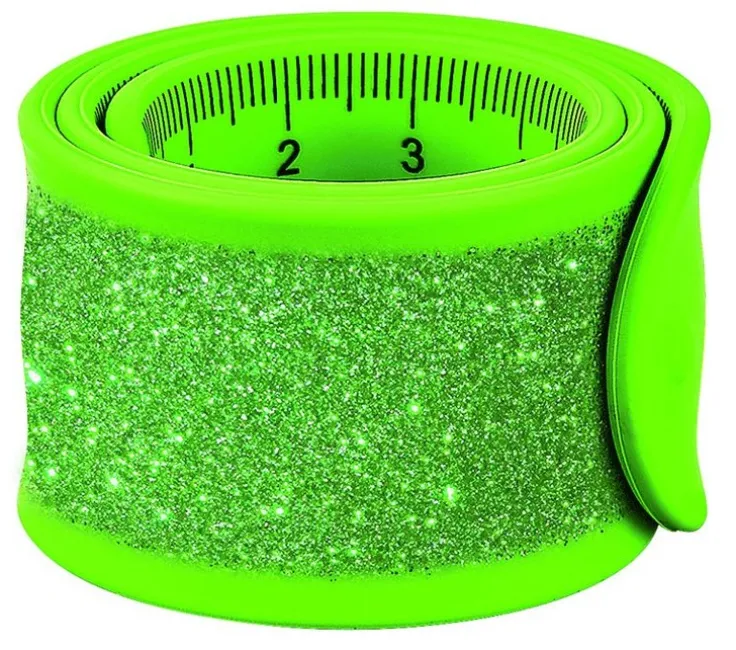 Linjal rulle glitter