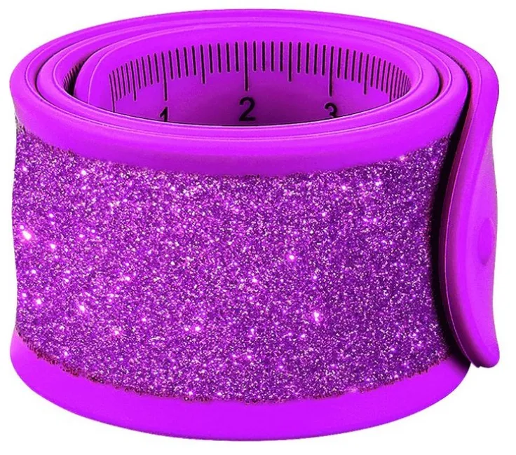 Linjal rulle glitter