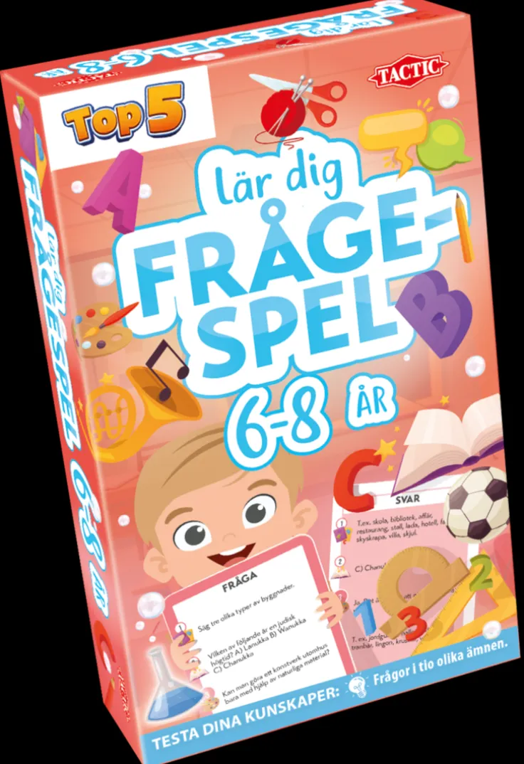 Lär dig frågespel : 6-8 år