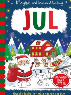 Magisk vattenmålning. Jul