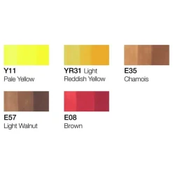 Marker Copic Ciao 5+1 Set Hair Tones 1