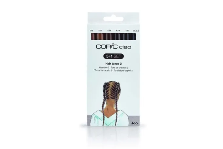 Marker Copic Ciao 5+1 Set Hair Tones 2