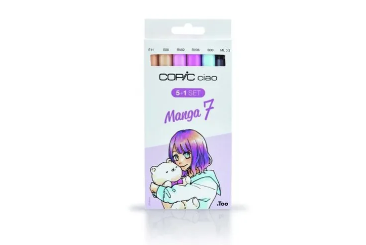 Marker Copic Ciao 5+1 Set Manga 7