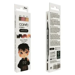Marker Copic Ciao Layer & Mix 3-pack - Warm Palette