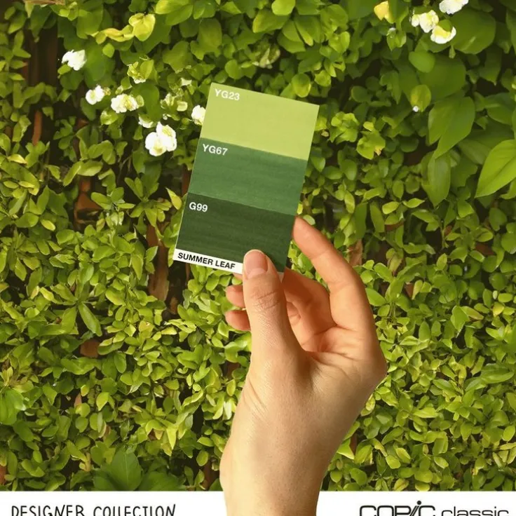 Marker Copic Classic Designer Collection 3-pack - Summer leaf tints