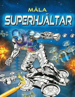 Måla superhjältar