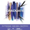 Målarblock A5 Graduate mixed media 200g 20 blad