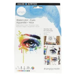 Målarset Simply - akvarellfärg ögon