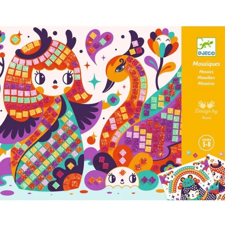 Mosaikpyssel Kokeshi