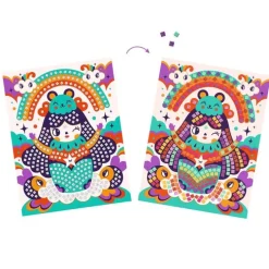 Mosaikpyssel Kokeshi