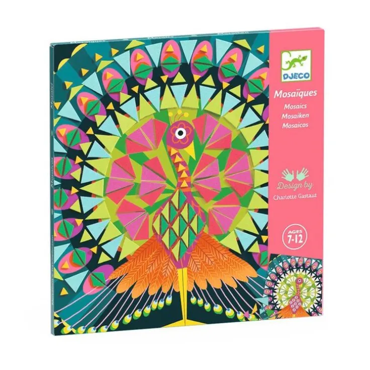 Mosaikpyssel påfågel