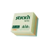 Notisblock Stick'n 76x76mm FSC 4 färger