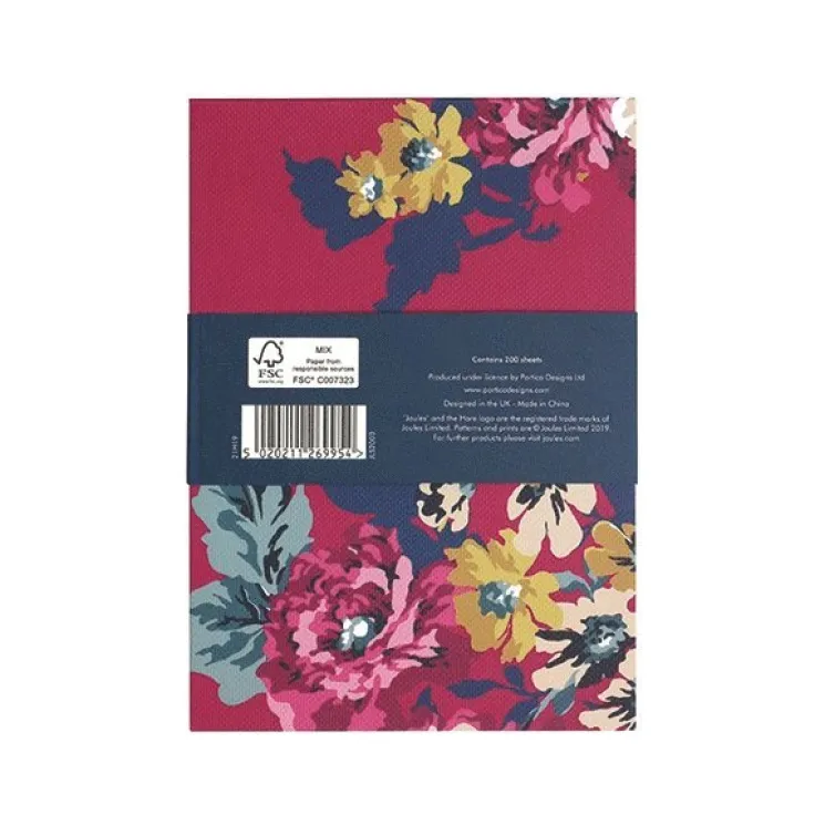 Notisblock 15x11cm Joules Floral