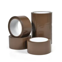 Packtejp 66m x 50mm PP brun