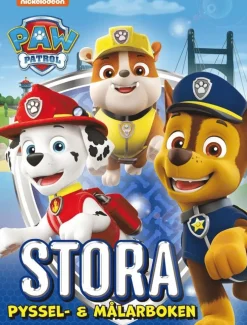 Paw Patrol. Stora pyssel- & målarboken