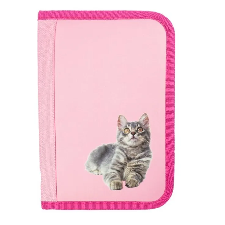 Pennfodral fyllt 19 delar - Katt