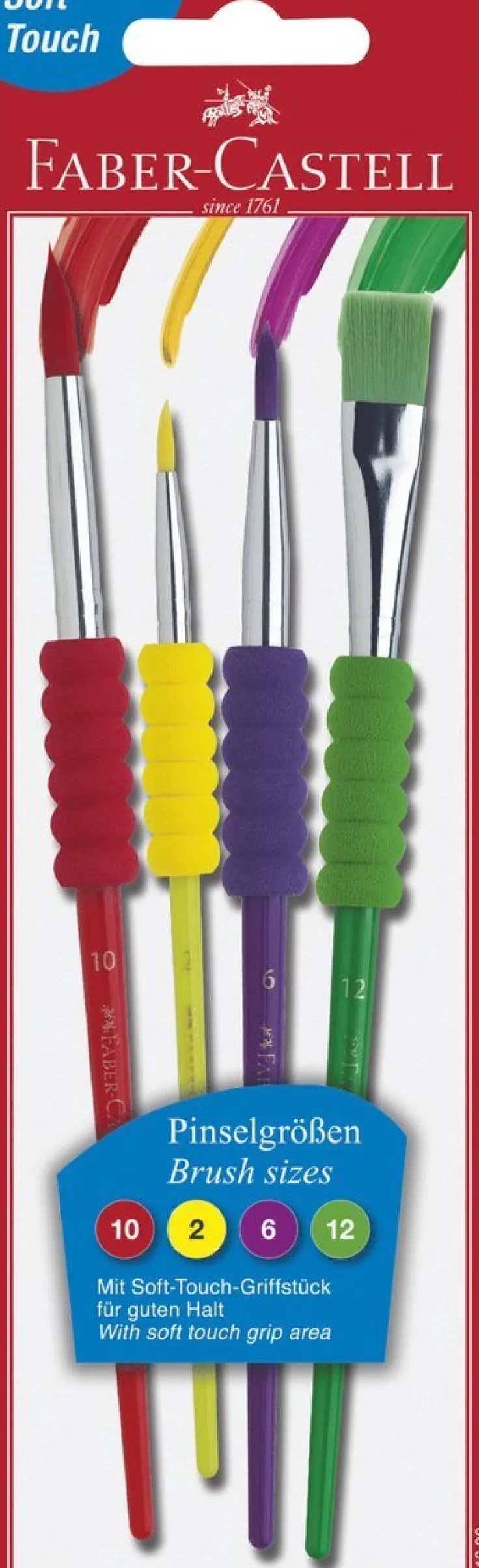Penselset Faber-Castell mjukt grepp