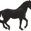 Plastfigur hingst andalusisk svart