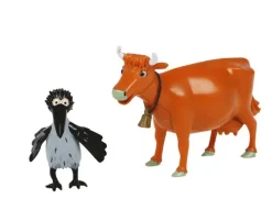 Plastfigurer Mamma mu och Kråkan