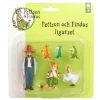 Plastfigurer Pettson och Findus