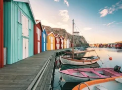 Pussel 500 bitar - Boathouses In Smogen